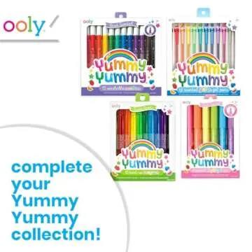 Ooly Scented Gel Pen Bundle - 12 Colorful Pens for Kids
