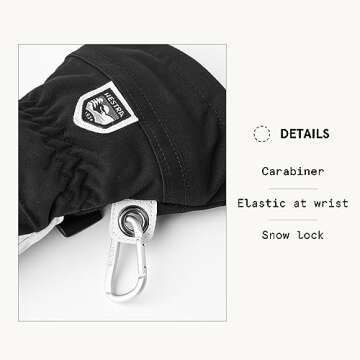 Hestra Women's Heli Ski Mitt - Premium Snow Mitten