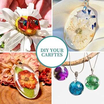 UV Resin Kit, 100g Upgraded Fast Curing UV Resin Kit with Light, Crystal Clear Hard Type UV Epoxy Resin, Resin Craft Beginner Kit, UV Resin Set Supplies for DIY Jewelry Making Art (UV Resin Kit 100g)