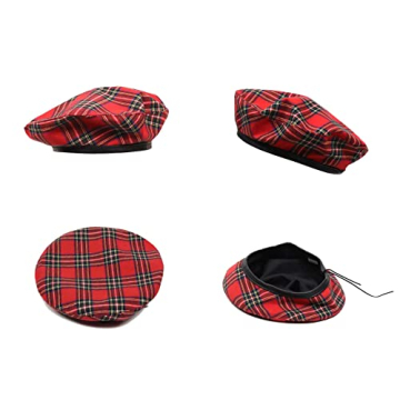 Stylish Women Winter Plaid French Beret Hat for Every Occasion