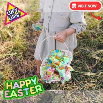 Lupy Lups! Cotton Candy Party Pack – 0.5 oz Each, Individually Wrapped Small bags – Perfect for ...