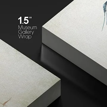 wall26 Heron Bird Canvas Art 16x24 Ready to Hang