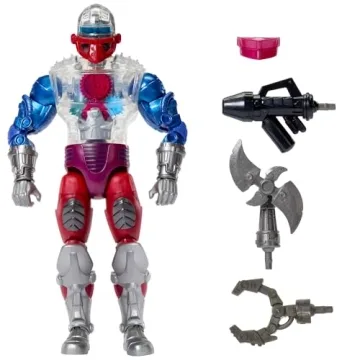 Masterverse 7-Inch Roboto Action Figure with Clear Torso