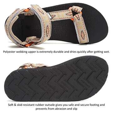 CIOR Women's Sport Sandals with Arch Support and Comfort