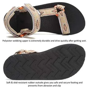 CIOR Women's Sport Sandals with Arch Support and Comfort