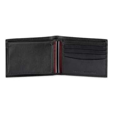 Tommy Hilfiger Men's Leather Wallet - Stylish & Durable