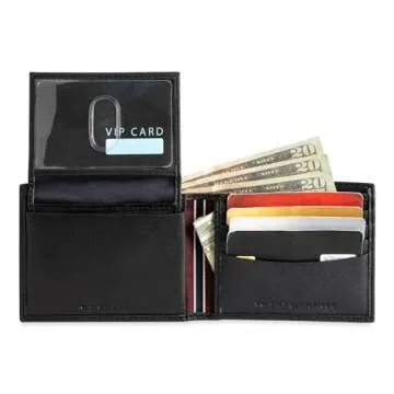 Tommy Hilfiger Men's Leather Wallet - Stylish & Durable