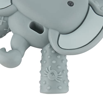 Itzy Ritzy Ritzy Teether - Fun Elephant Teething Relief