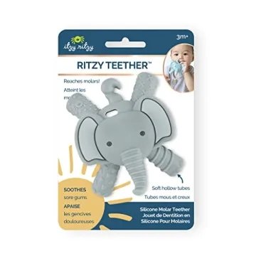 Itzy Ritzy Ritzy Teether - Fun Elephant Teething Relief