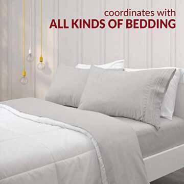 Mellanni Pillow Cases - Soft Luxury Cooling Covers - 2PC