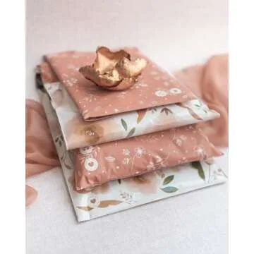 Impack Biodegradable Mailers - Floral Rosy 25pack