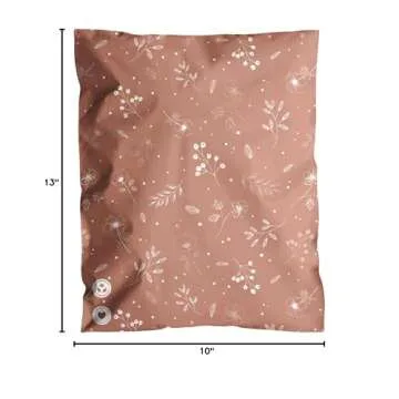 Impack Biodegradable Mailers - Floral Rosy 25pack
