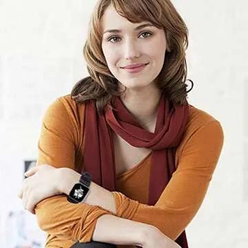 Greatfine Versatile Scrunchie Watch Band for Apple Watch