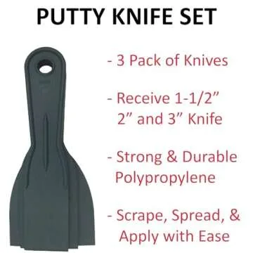 Flex Seal Black Flex Paste 1lb | Leak Repair Bundle with Putty Knife Set + Daley Mint Cleaning Towel | Quickly DIY Repair & Fill Gaps, Holes, Cracks