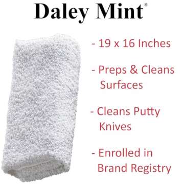 Flex Seal Black Flex Paste 1lb | Leak Repair Bundle with Putty Knife Set + Daley Mint Cleaning Towel | Quickly DIY Repair & Fill Gaps, Holes, Cracks