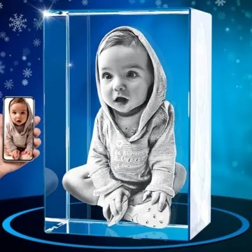 ArtPix 3D Crystal Photo, Christmas Customized Gifts for Women, Her, Wife, Men, Mom, Great Xmas Perso...