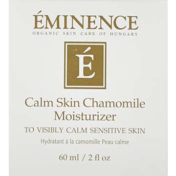 Eminence Organic Skincare Calm Skin Moisturizer for Sensitive Skin, Chamomile, 2 Fluid Ounce (2252/E...