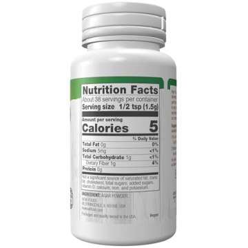 NOW Foods, Agar Pure Powder, Vegetarian Substitute for Gelatin, Gluten-free, Kosher, 2-Ounce