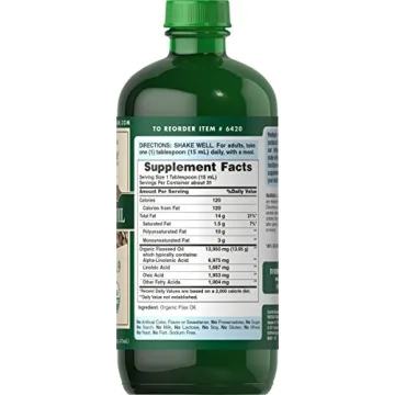 Premium Organic Flaxseed Oil for Health and Cooking Benefits