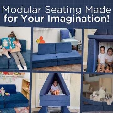 The Whatsit Kids Sofa - Transformable Couch for Playtime