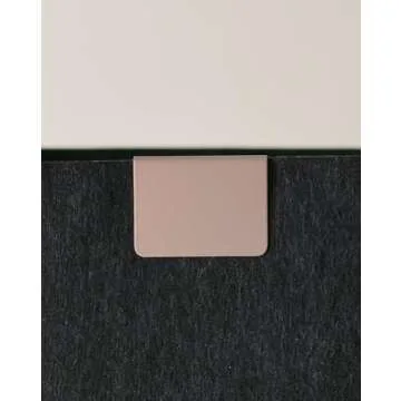 SortJoy Bin Labels Clip On Set of 3 for Pantry Organization, Storage Bin and Basket Labels - Small Chalk Labels for Baskets - Modern Stone Oatmeal Bin Clip Labels for Baskets and Bins