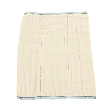 OsoCozy Unbleached Prefold Cloth Diapers - Soft & Eco-Friendly