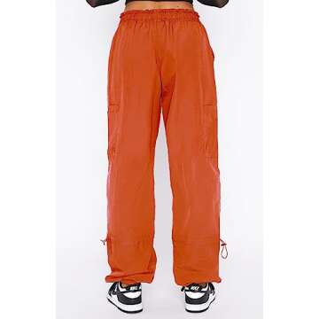 Stylish DISCIPBUSH Lightweight Cargo Pants for Women