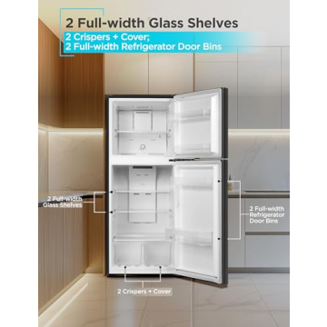 BLACK+DECKER 12.1 Cu. Ft. Energy Star Refrigerator