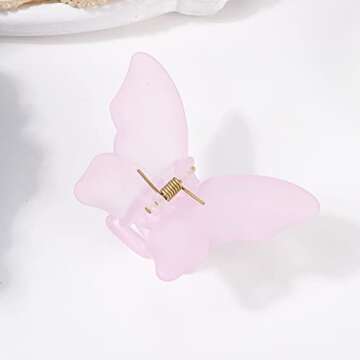 Stylish Chanaco Butterfly Hair Clips for Women - 5 Pack