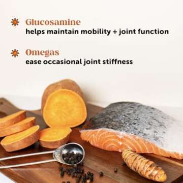 Pet Honesty Senior Hemp Hip & Joint Supplement for Dogs - Dog Joint Supplement with Hemp Oil & Powder, Glucosamine for Dogs, Collagen, MSM & Green Lipped Mussel - Mobility for Senior Dogs (Chicken 90)