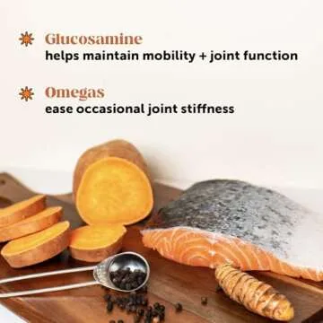 Pet Honesty Senior Hemp Hip & Joint Supplement for Dogs - Dog Joint Supplement with Hemp Oil & Powder, Glucosamine for Dogs, Collagen, MSM & Green Lipped Mussel - Mobility for Senior Dogs (Chicken 90)