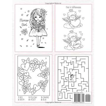 Flower Girl Coloring & Activity Book: Wedding Fun for Kids