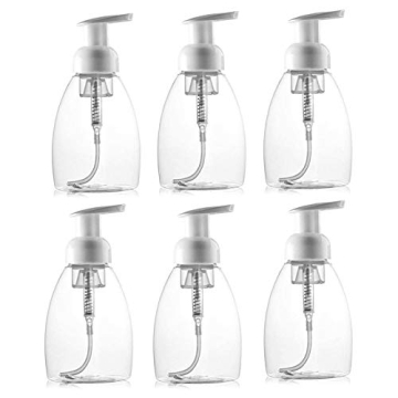 Bekith Foaming Soap Dispenser Bottles - 12 Pack 8oz