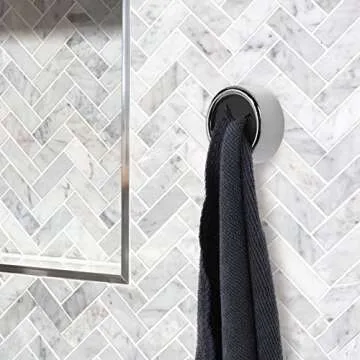 Prasacco Tea Towel Holders - Self-Adhesive Hooks for Home