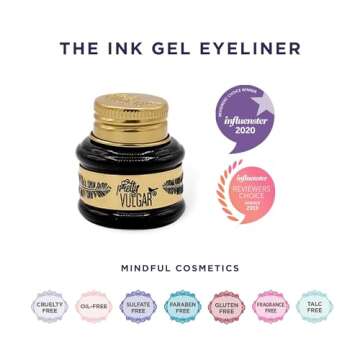 Pretty Vulgar The Ink Gel Eyeliner - Vegan, Water-Resistant, Highly Pigmented, 6g