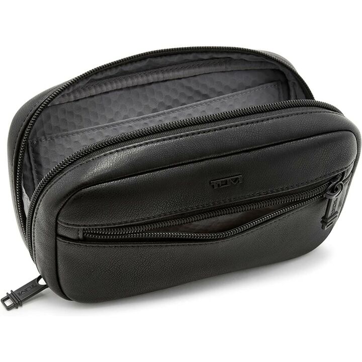TUMI Zip-Around Case in Stylish Black Design