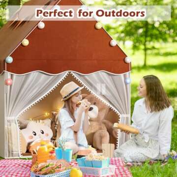 EagleStone Kids Play Tent with Star Light for Imaginative Fun