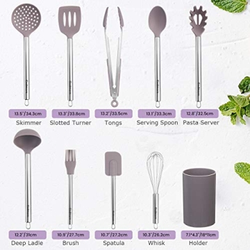 Godmorn 19PCS Kitchen Utensils Set for Every Cooking Need