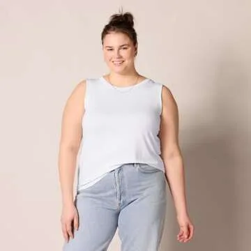 Amazon Essentials Women's Relaxed-Fit Muscle Tank Top