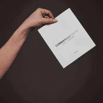 CurrentBody Skin LED Mask & Hydrogel Face Mask Kit