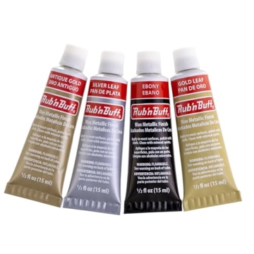 JewelrySupply Rub-N-Buff 4 Color Assortment with Cloth