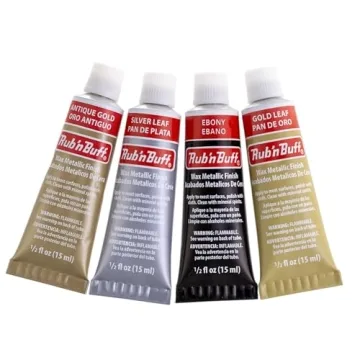 JewelrySupply Rub-N-Buff 4 Color Assortment with Cloth