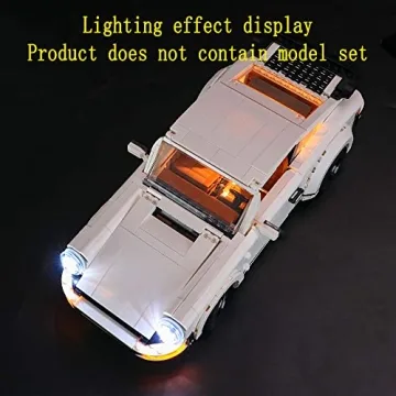 LED Light Kit for Porsche 911 Compatible with Lego Models