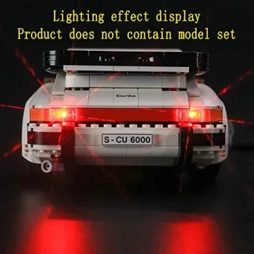 LED Light Kit for Porsche 911 Compatible with Lego Models