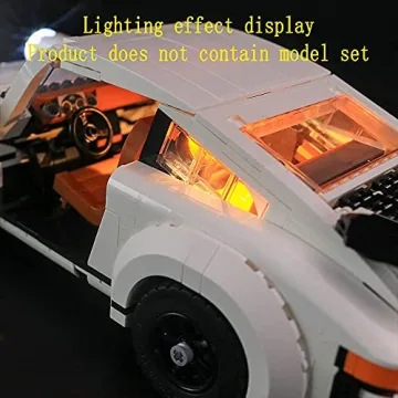 LED Light Kit for Porsche 911 Compatible with Lego Models