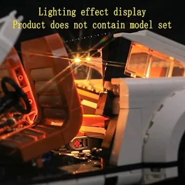LED Light Kit for Porsche 911 Compatible with Lego Models