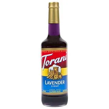 Torani Coffee Syrup, Lavender Flavored Syrup for Drinks, 25.4 Fl Oz