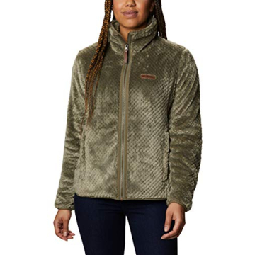 Columbia Women's Cozy Sherpa Full Zip Jacket in Green