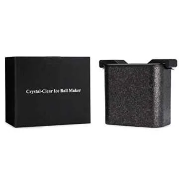 Crystal Clear Ice Ball Maker for Elegant Drinks