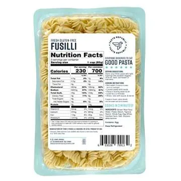 Quick Gluten-Free Fusilli Pasta Cooks in 3 Minutes